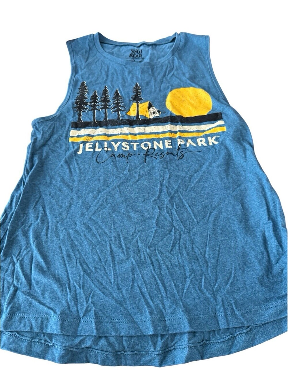 Jellystone Park Tank Top Size L Kids New Douglas Illinois